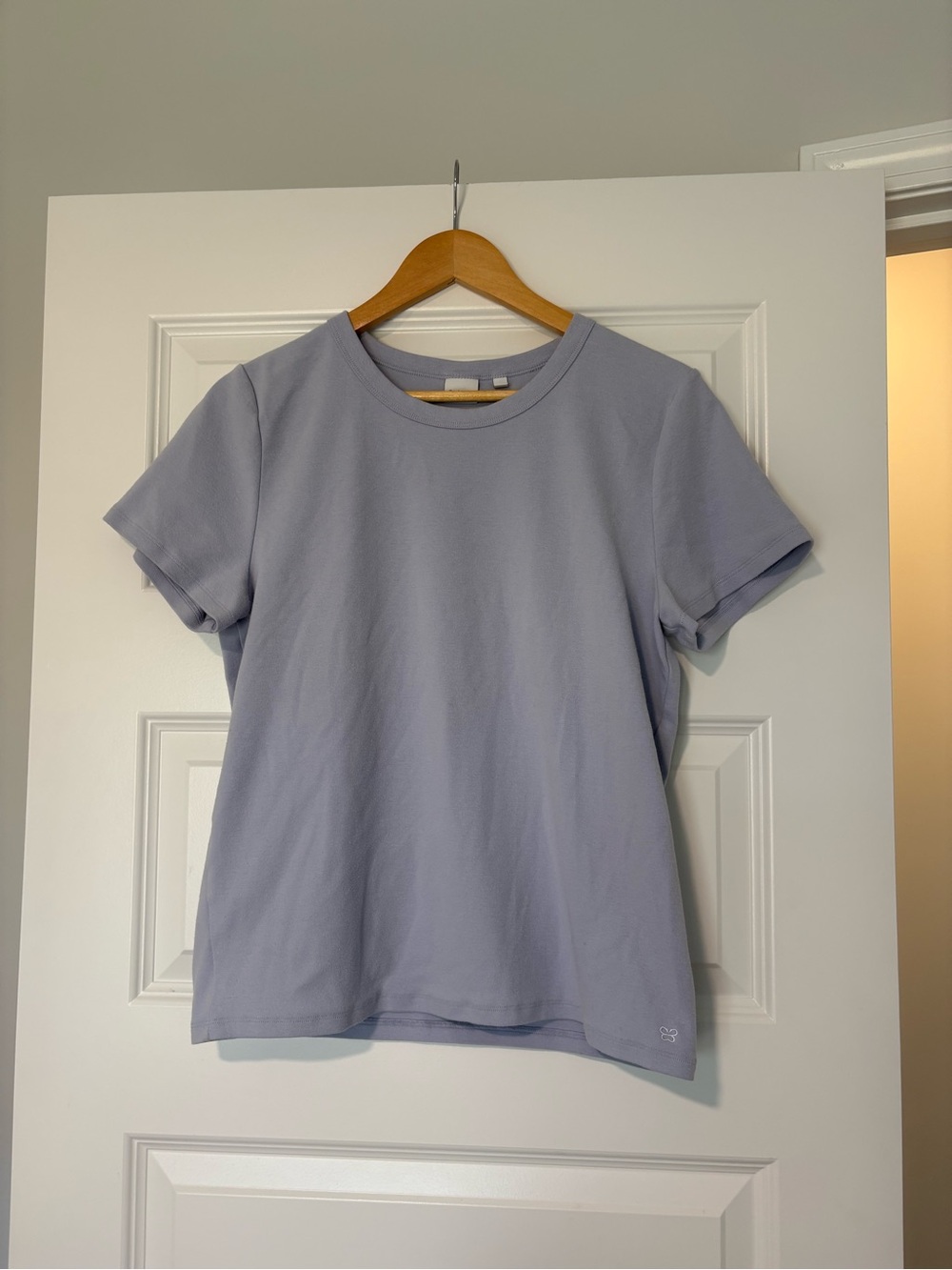 Aritzia Lavender Crewneck Tee Casual Coastal Granddaughter Pinterest aesthetic